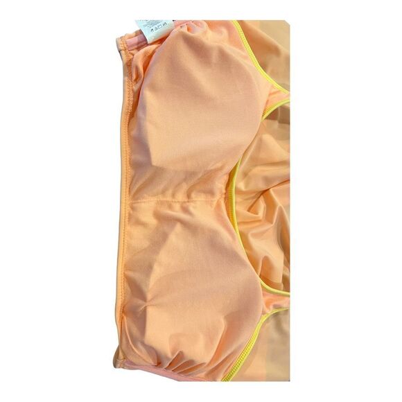 NWT Ruffled Peach Colored Tankini Top Size 1X - Picture 5 of 8
